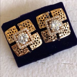 Gold filled stud earrings
